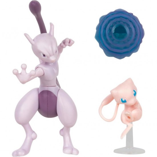 mon Battle Figuren Mew en Mewtwo
