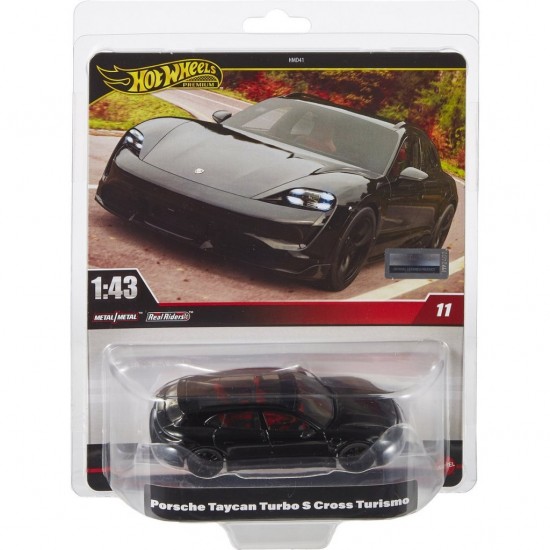 Hot Wheels Premium Porsche Taycan Turbo S Cross Turismo 1:43