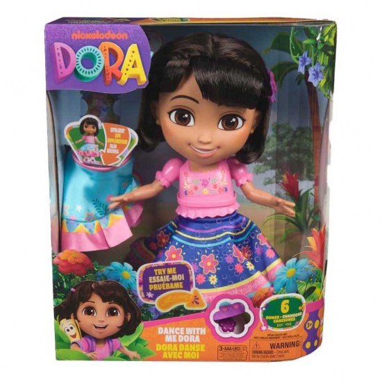 Dora Interactive Dans Pop 30 cm + Geluid