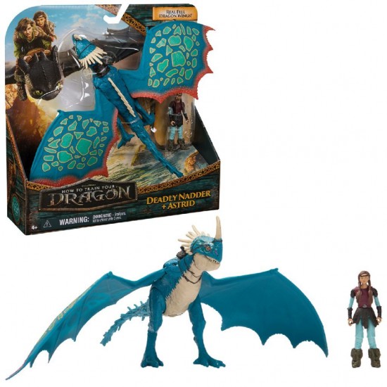 How To Train Your Dragon Nadder and Astrid