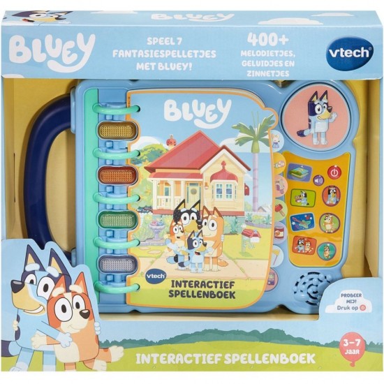 VTech Bluey Interactief Spellenboek + Licht en Geluid