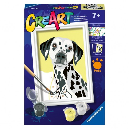 Ravensburger CreArt Schilderen op Nummer Dalmati&euml