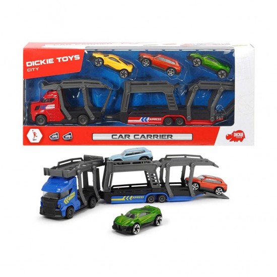 Dickie Toys Autotranssporter + 3 Auto&#039