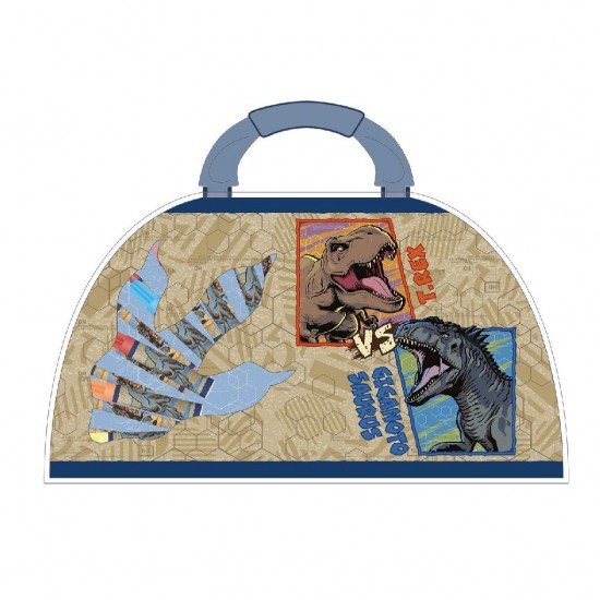 Jurrasic World Kleurkoffer 51-delig