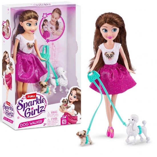 Zuru Sparkle Girlz Dog Walker