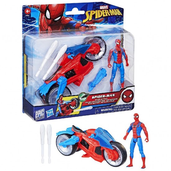 Spiderman Motor met Figuur