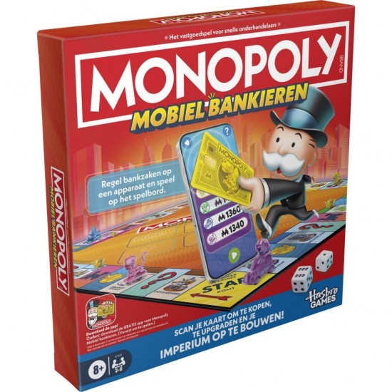 Hasbro Gaming Monopoly Mobiel Bankieren