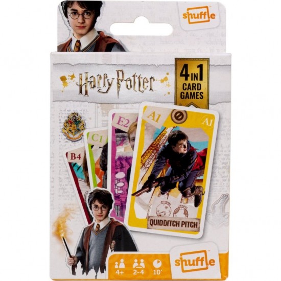Shuffle 4in1 Harry Potter Kaartspel