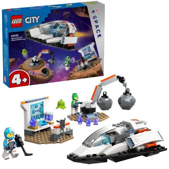Lego City 60429 Space Ruimteschip en Ontdekking van Astero&iuml