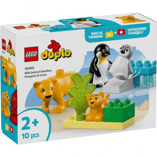 Lego Duplo 10442 Families van Wilde Dieren Pingu&iuml