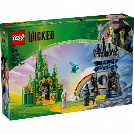 Lego Wicked 75689 Emerald City en Kiamo Ko Kasteel