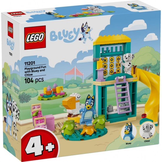 Lego Bluey 11201 Bluey en Chloe in de Speeltuin