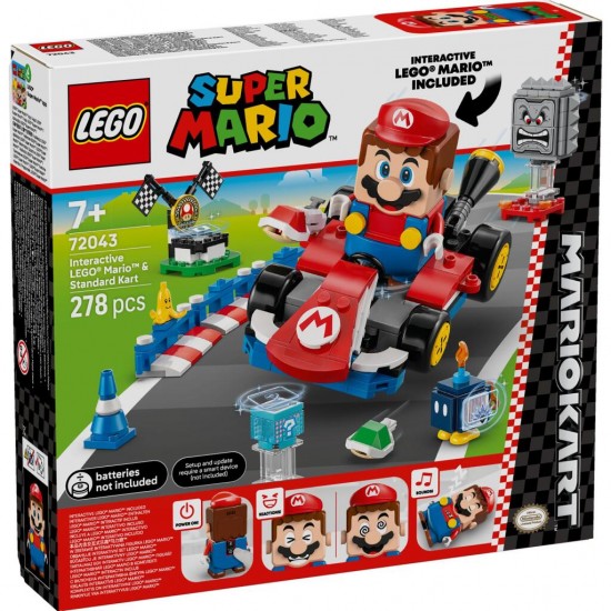 Lego Super Mario 72043 Interactieve Mario en Standaardkart