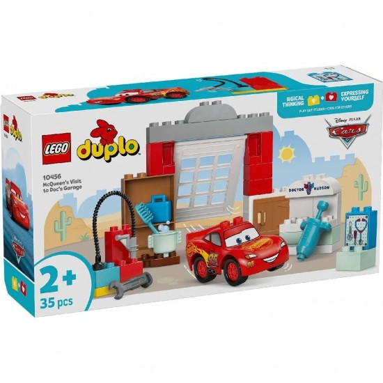 Lego Duplo 10456 Disney McQueens Bezoek Aan Docs Garage