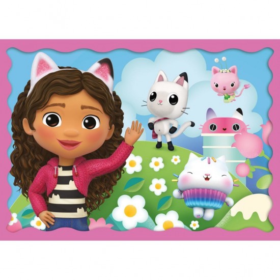 s Dollhouse 4in1 Puzzel 35-70 Stukjes