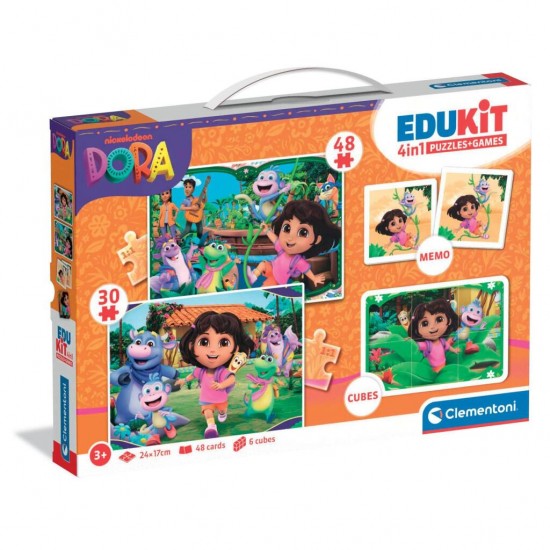 Clementoni Edukit 4in1 Dora The Explorer