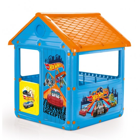 Dolu Hot Wheels Speelhuis 125x100x104 cm Blauw/Oranje