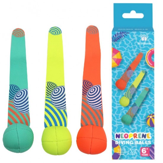 Neoprene Tail Balls 3 Stuks