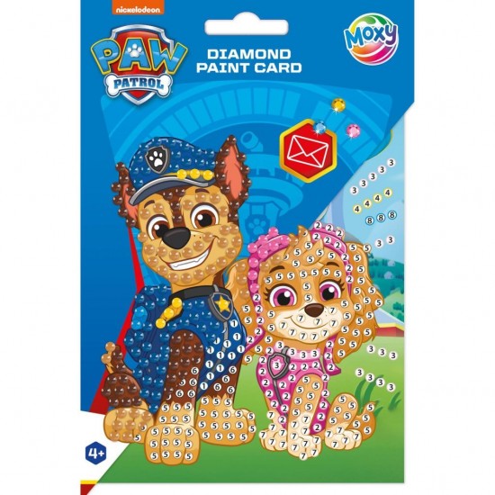 Paw Patrol Diamond Painting Kaart