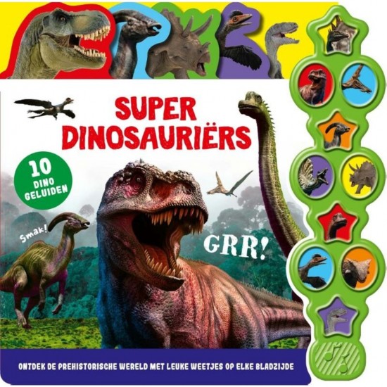 Geluidenboek Super Dinosauri&euml