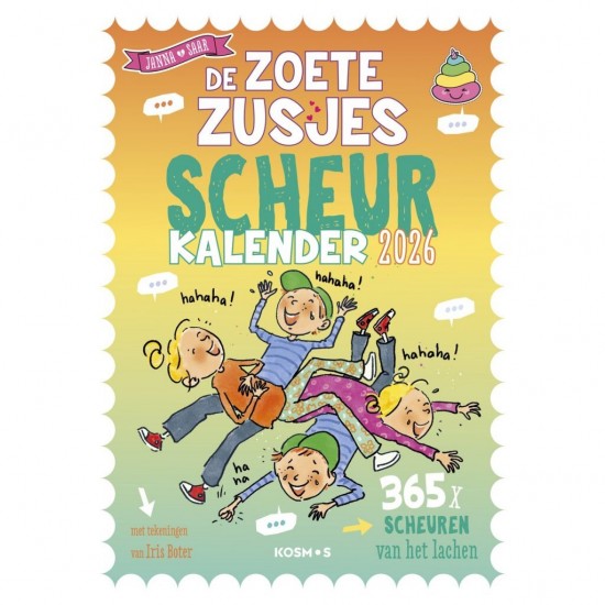 De Zoete Zusjes Moppenscheurkalender